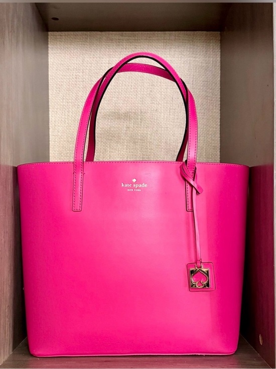 kate spade Handbags - ✨Live Show Listing✨kate spade New York Pink Leather Tote Bag